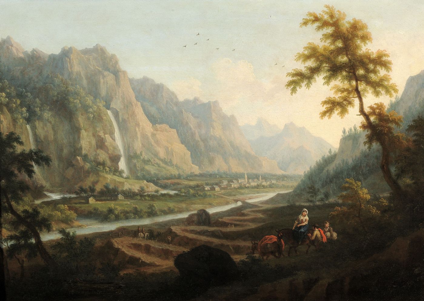 Vittorio Amedeo Cignaroli e Angelo Cignaroli (Turim, 1730-1800; Turim, 1767-1841/1842) - Paisagens VENDIDAS